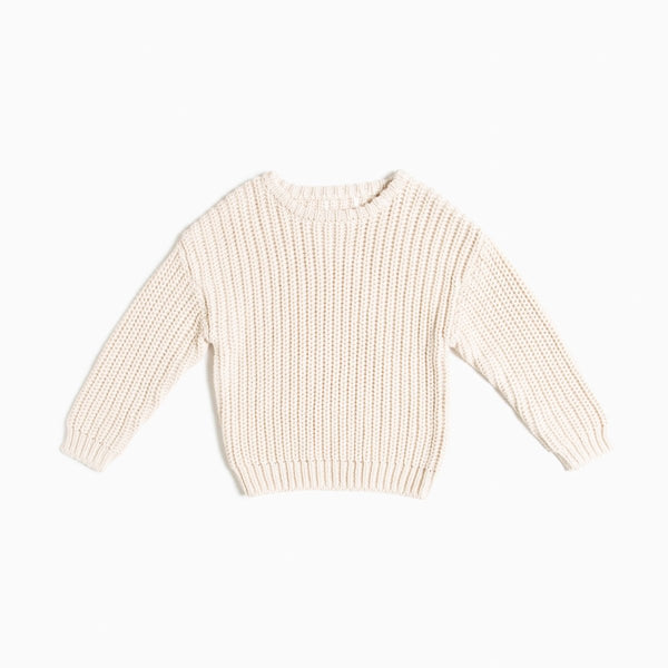 Chunky Knit Sweater | Cream