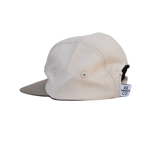 Cotton Five-Panel Hat | Sand - Little Nomad