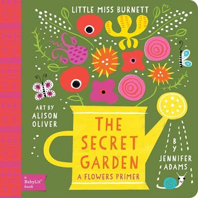 Gibbs Smith - Secret Garden: A BabyLit Flowers Primer - Little Nomad