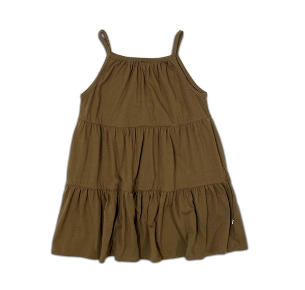 Layered Dress - Olive