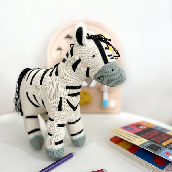 Silly Zebra Plush Toy Little Nomad - Main Image