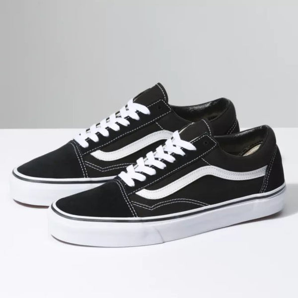 Vans Adult Old Skool Skate Shoes - Black