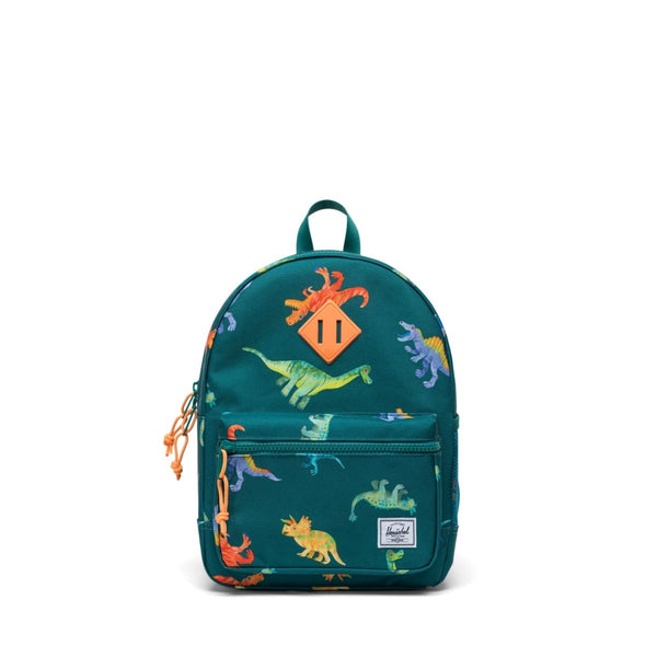 Kids Heritage Backpack | Watercolour Dino - Little Nomad