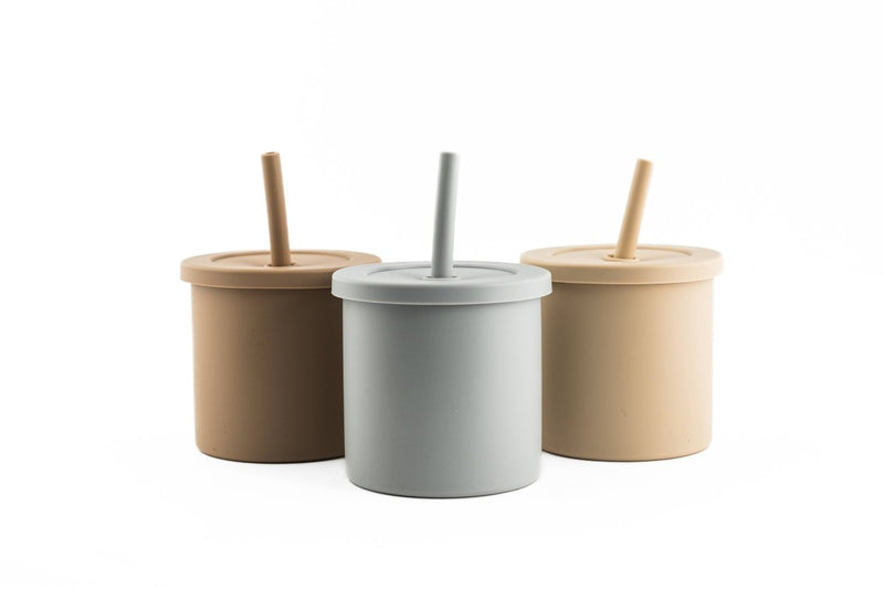 2 in 1 Cup & Container | Beige - Little Nomad