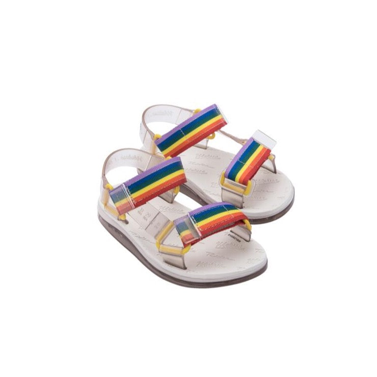 Mini Melissa Rainbow Melissa Slides Sale Papete Rider Sandal Rainbow