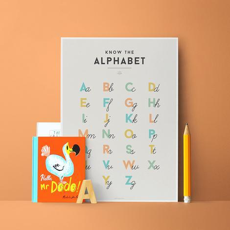 Alphabet Poster - Little Nomad