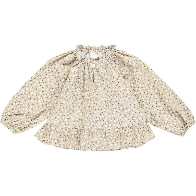 Avery Blouse - Tan Floral - Little Nomad
