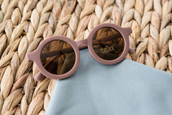 Babeehive Goods - Toddler & Kid Retro Sunglasses - Purple - Little Nomad