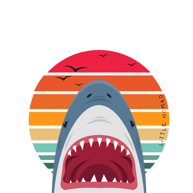 Big Shark Sticker - Little Nomad