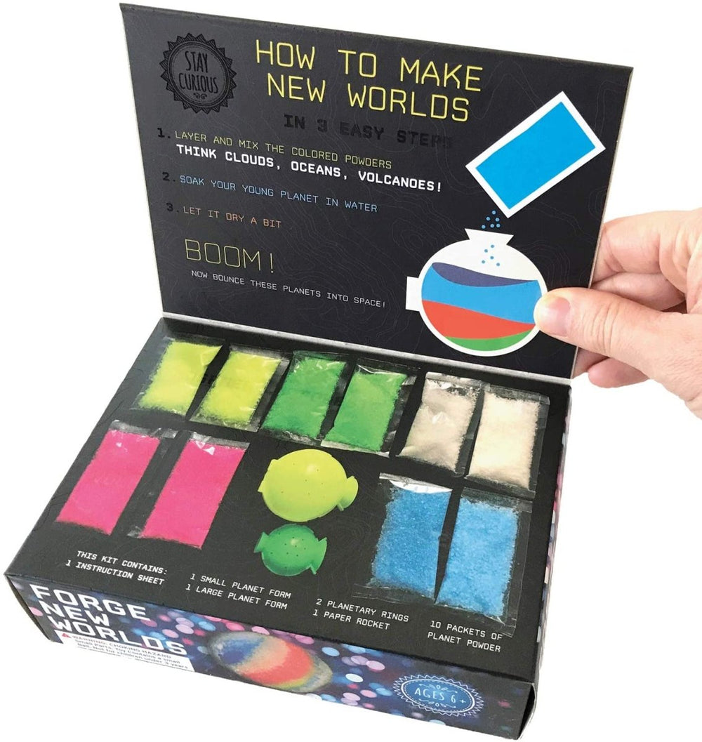 milky planet 黒 セット bouncing-planet-maker-