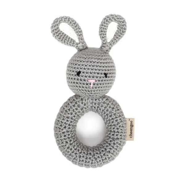 Bunny Ring Crocheted Rattle - Little Nomad