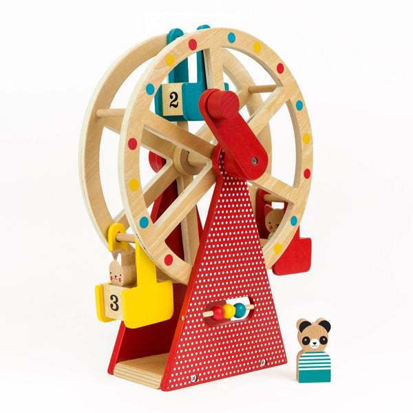 Carnival Play Set - Wooden Ferris Wheel - Little Nomad