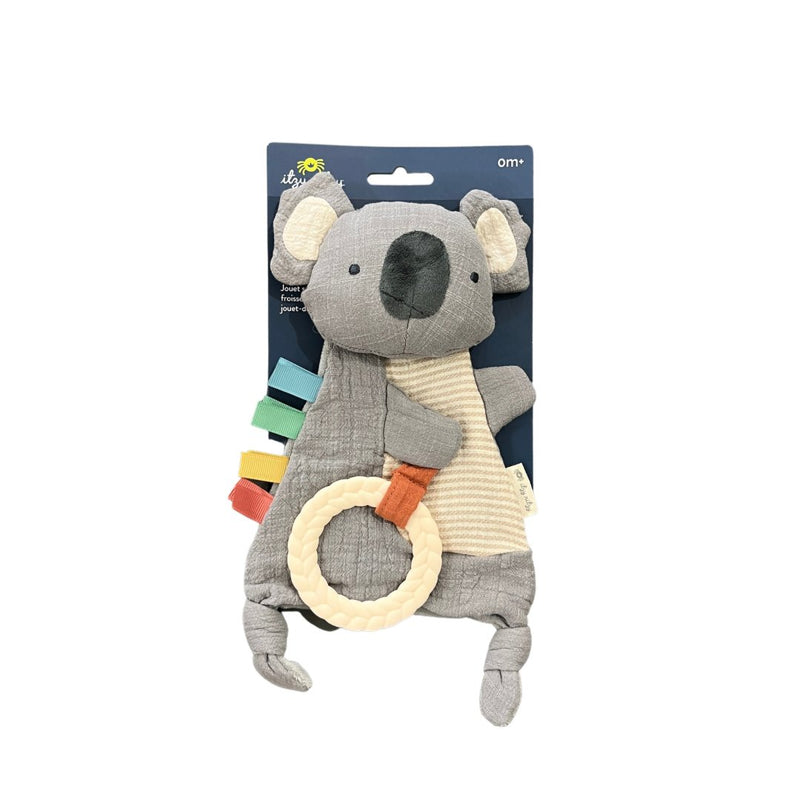 Crinkle Sensory Toy with Teether - Little Nomad