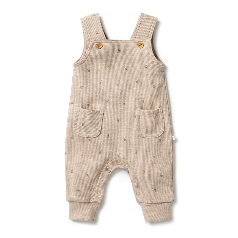 Falling Leaves Waffle Overall - Little Nomad