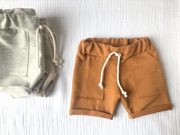 French Terry Shorts | Rust - Little Nomad