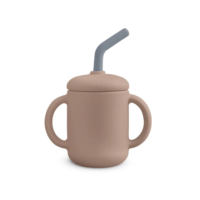 Leo Sippy Cup - Latte - Little Nomad