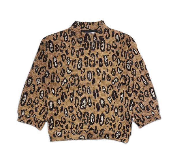 Leopard Knit Sweater - Little Nomad