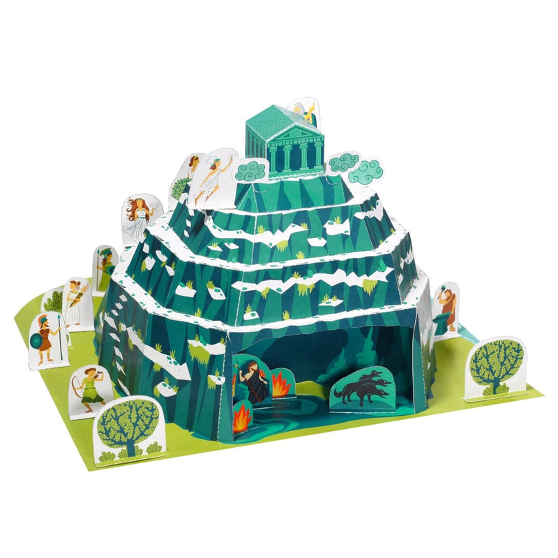 Mount Olympus Paper Toy - Little Nomad