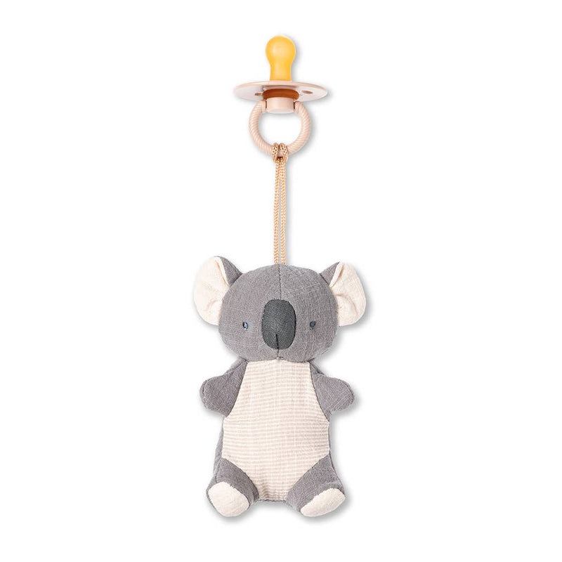 Natural Rubber Pacifier & Stuffed Animal - Koala - Little Nomad