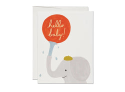 Red Cap Cards - Little Elephant Card - Little Nomad
