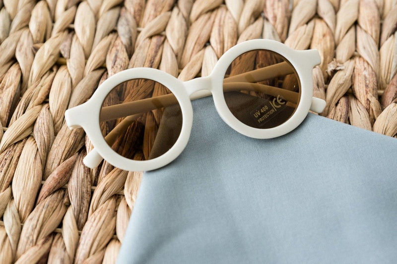 Retro Sunglasses | White - Little Nomad