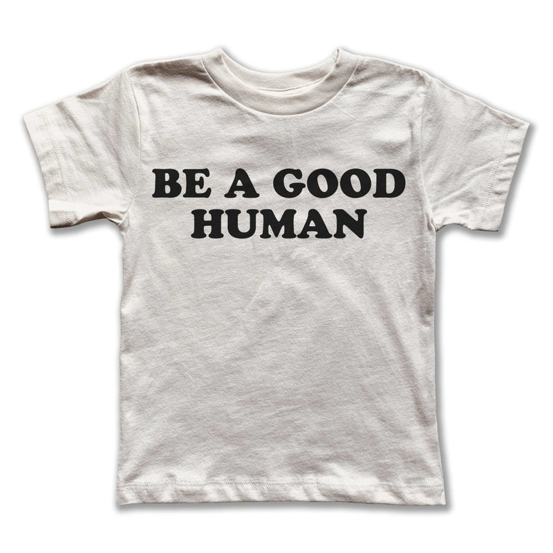 Rivet Apparel Co - Good Human Kids T-Shirt - Little Nomad