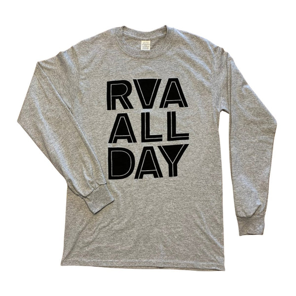 RVA ALL DAY Adult L/S Tee - Little Nomad
