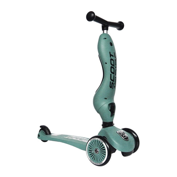 Highway Kick 1 Convertible Scooter - Forest Green - Little Nomad