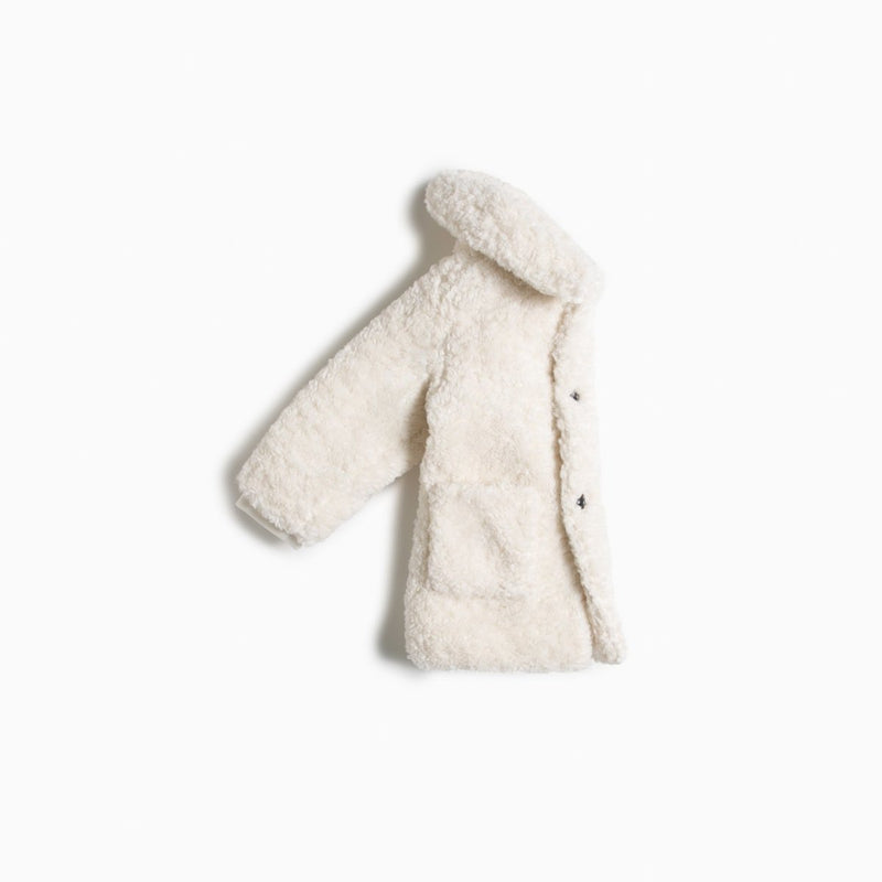 Sherpa Coat | Cream - Little Nomad