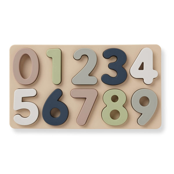 Silicone Number Puzzle - Little Nomad