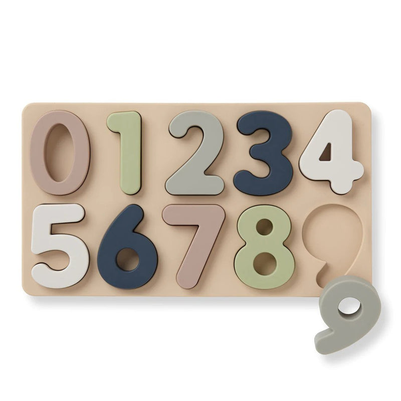 Silicone Number Puzzle - Little Nomad
