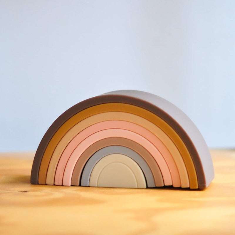 Silicone Rainbow Stacker - Little Nomad