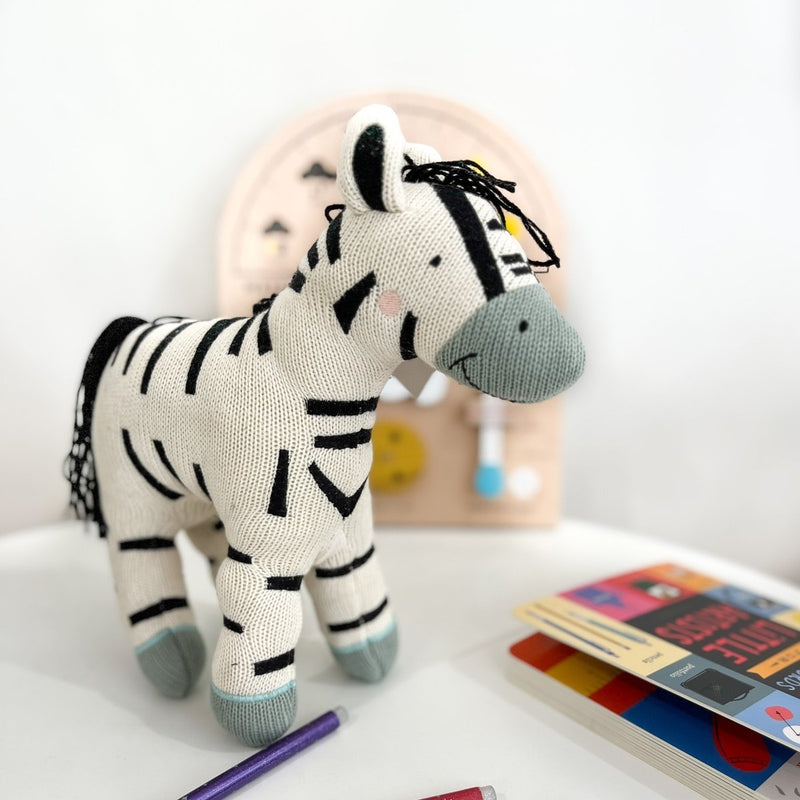 Silly Zebra Plush Toy - Little Nomad