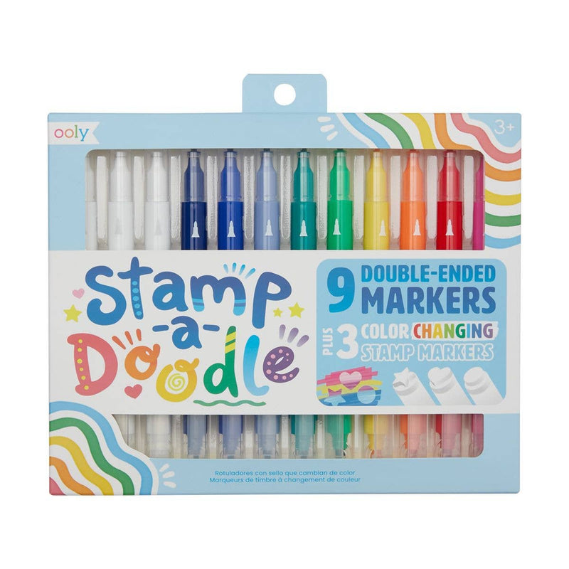 Stamp-A-Doodle Double-Ended Markers - Little Nomad