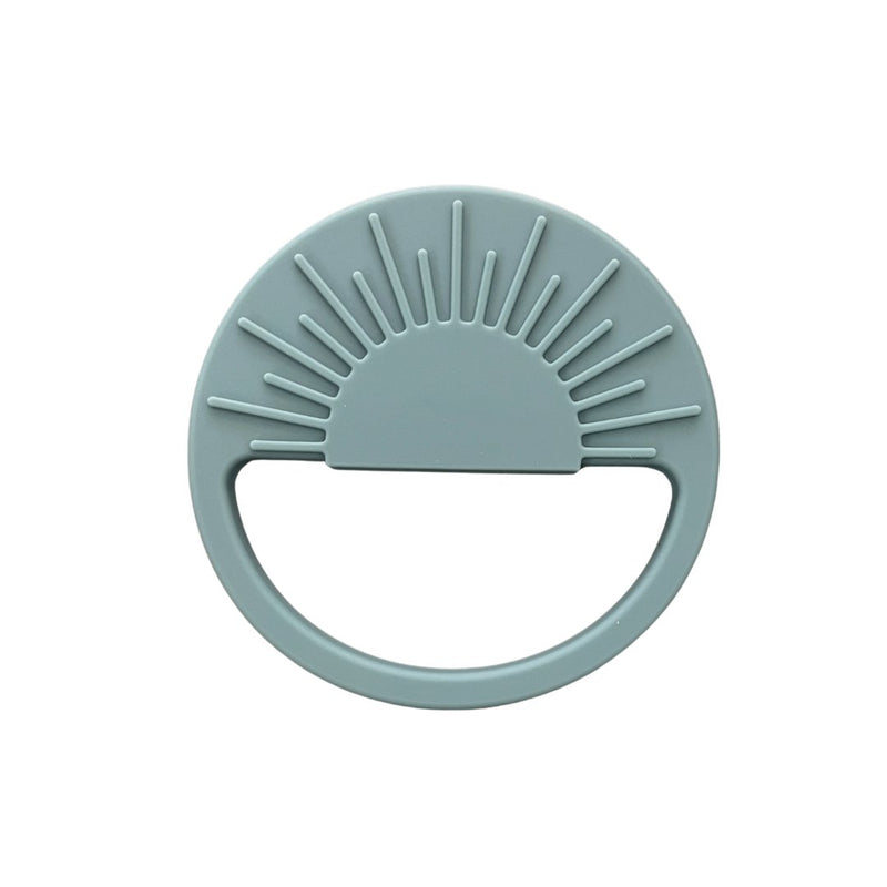 Sun Ray Baby Teether | Teal - Little Nomad