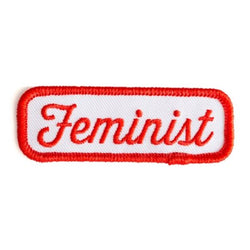 These Are Things - Feminist Embroidered Iron-On Patch - Little Nomad