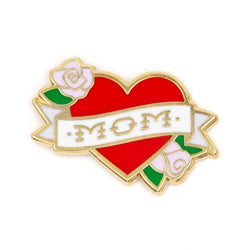 These Are Things - Mom Tattoo Enamel Pin - Little Nomad