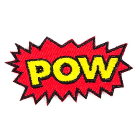 These Are Things - POW Embroidered Iron-On Patch - Little Nomad