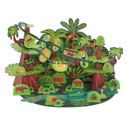 Tropical Forest Paper Toy - Little Nomad
