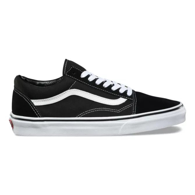 Vans Adult Old Skool Skate Shoes - Black - Little Nomad