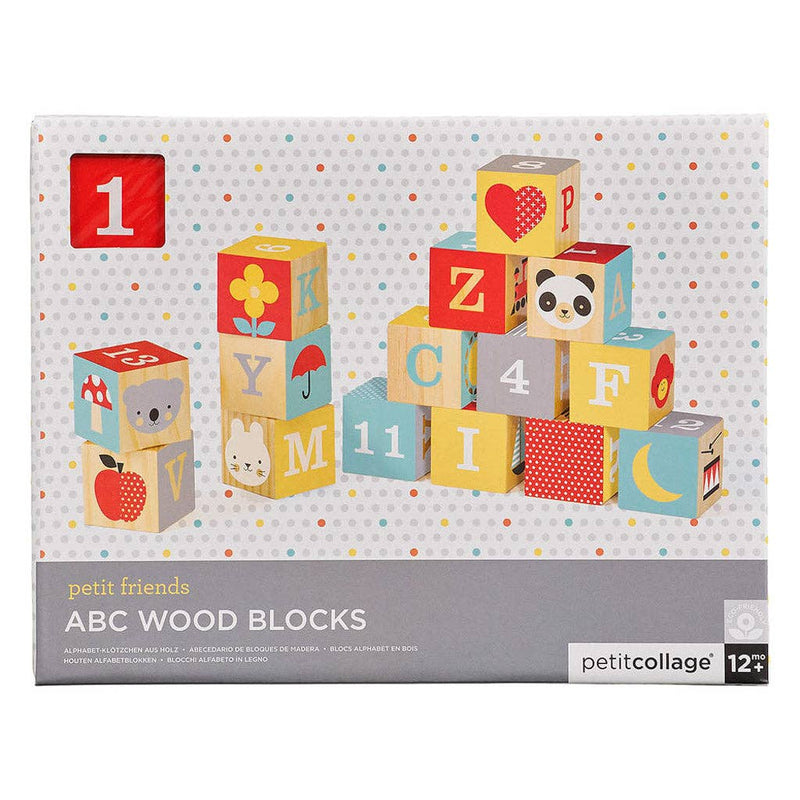 Wood Blocks ABC - Little Nomad
