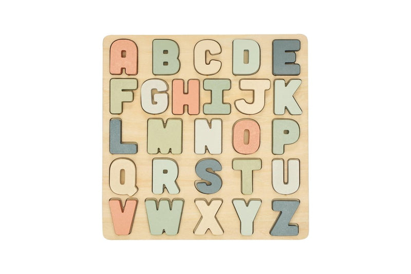 Wooden Alphabet Puzzle - Little Nomad