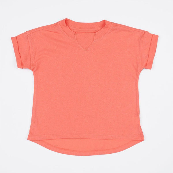 YIP Short Sleeve Shirt - Coral - Little Nomad
